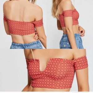 Free People Lucky Now crop brami cami top NWT!